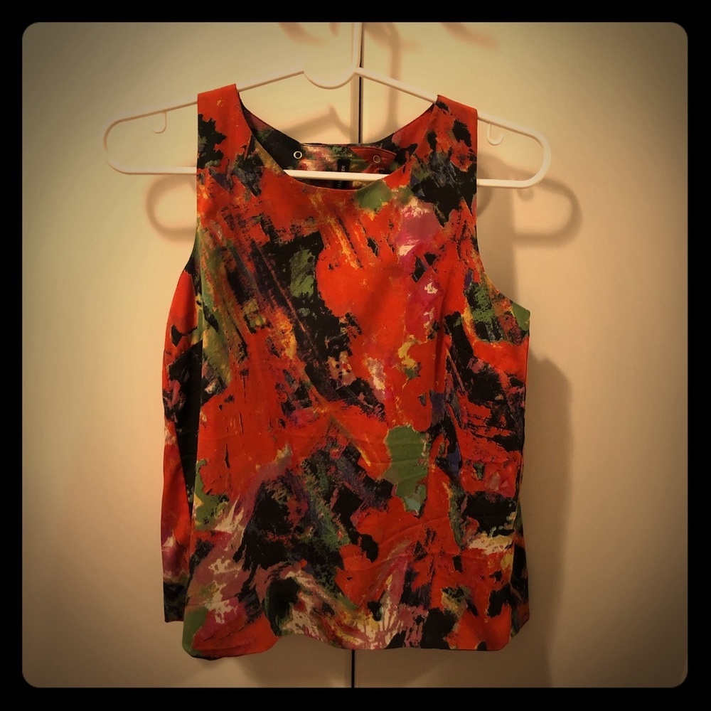 W118 By Walter Baker | Abstract Open-Back Top - image 1